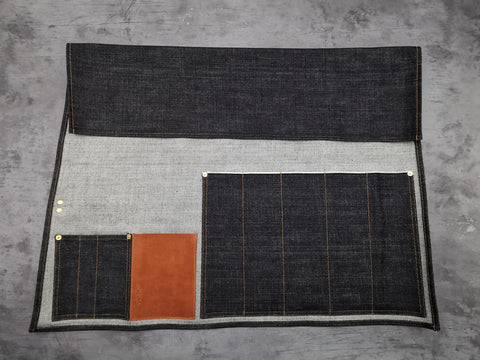 Kaneshige Denim Knife Roll