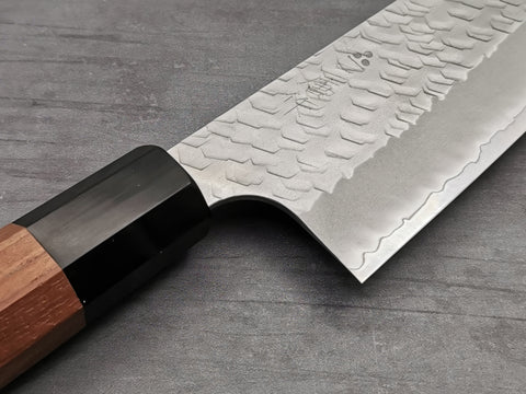 Nigara Hamono SG2 Migaki Tsuchime Kiritsuke Gyuto 240mm