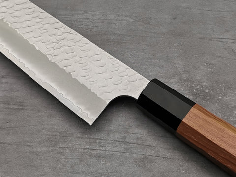 Nigara Hamono SG2 Migaki Tsuchime Kiritsuke Gyuto 240mm