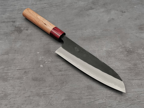 Nakamura Hamono Kaishin Blue #2 Kurouchi Santoku