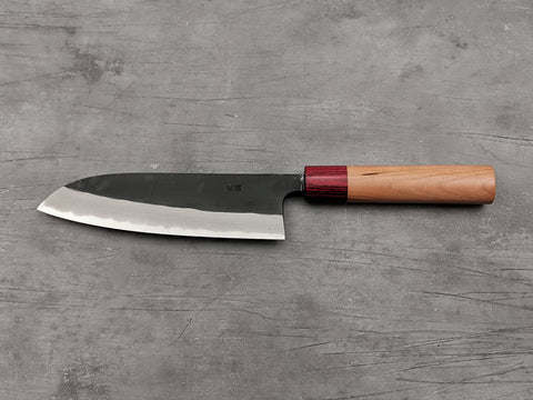 Nakamura Hamono Kaishin Blue #2 Kurouchi Santoku