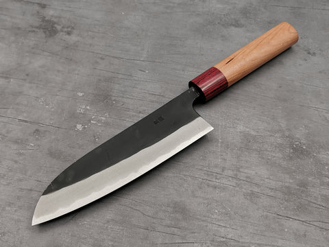 Nakamura Hamono Kaishin Blue #2 Kurouchi Santoku