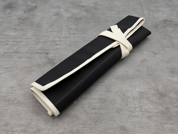Canvas chef's knife roll