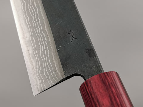 Muneishi Aogami Damascus Kiritsuke Gyuto 210mm