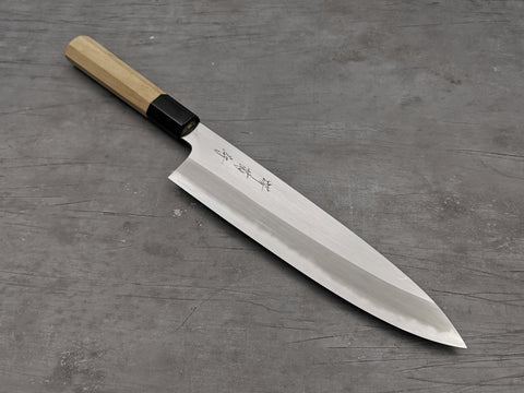 Sakai Kikumori Blue #2 Migaki Gyuto 240mm