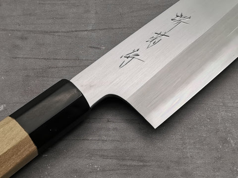 Sakai Kikumori Blue #2 Migaki Gyuto 240mm