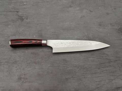 Takeshi Saji SRS13 Mirror Tsuchime Gyuto 210mm