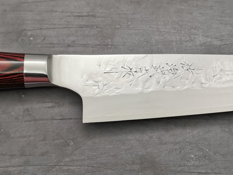 Takeshi Saji SRS13 Mirror Tsuchime Gyuto 210mm