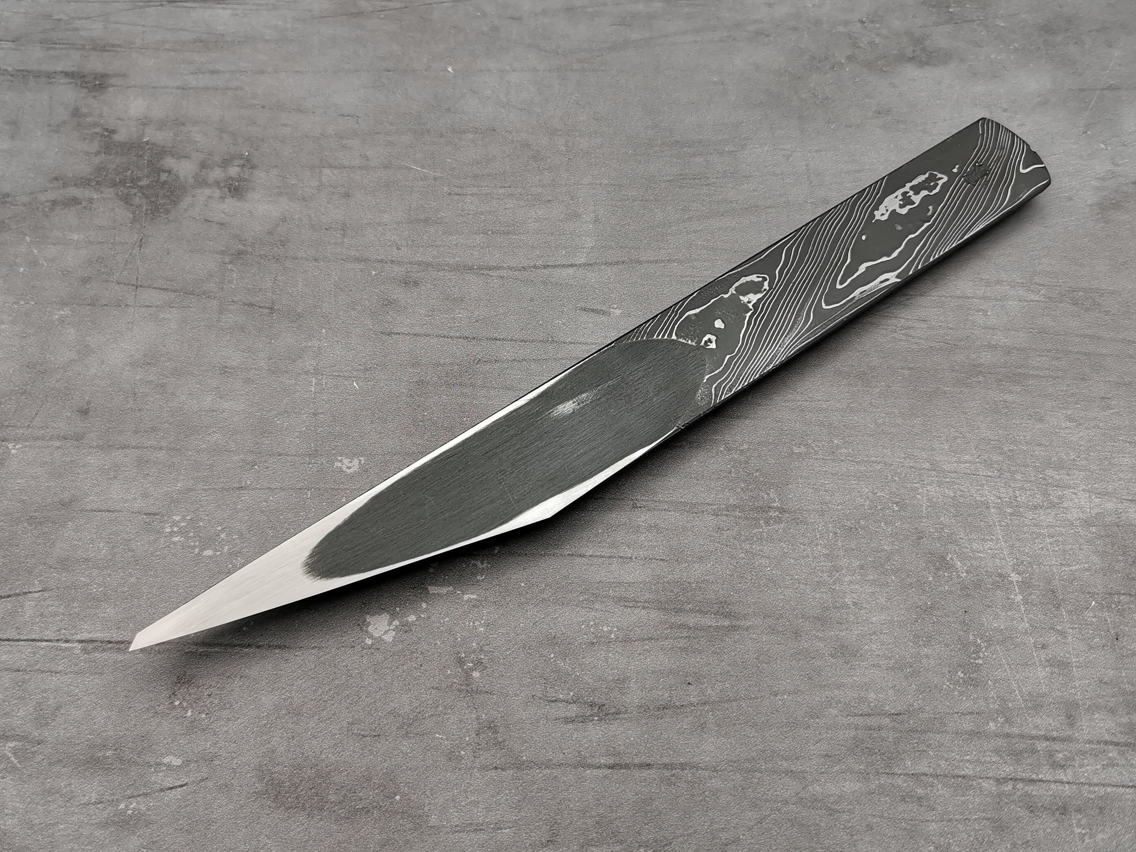 Masuda Yoshihide Twisted Damascus Kiridashi