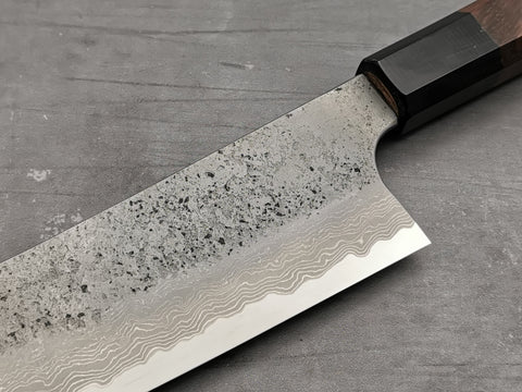 Hatsukokoro Blue #2 Damascus Bunka