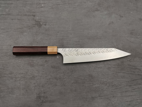 Yoshimi Kato SG2 V Tsuchime Kiritsuke Gyuto 210mm