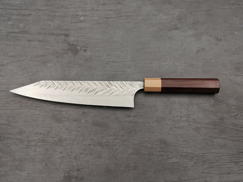 Yoshimi Kato SG2 V Tsuchime Kiritsuke Gyuto 210mm