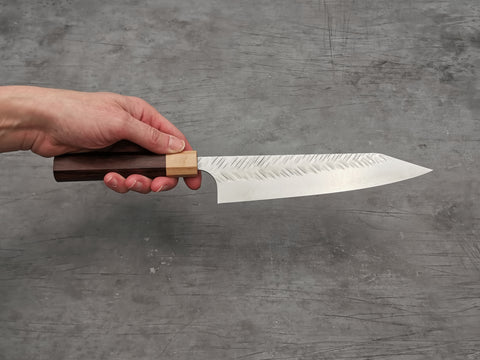 Yoshimi Kato SG2 V Tsuchime Kiritsuke Gyuto 210mm