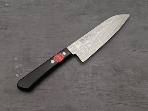 Shigeki Tanaka VG10 Damascus Santoku