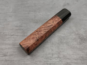Old growth redwood lace and black horn handle from @Letshandlethis