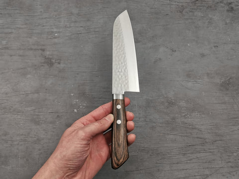 Masutani Hamono V10 Tsuchime Santoku