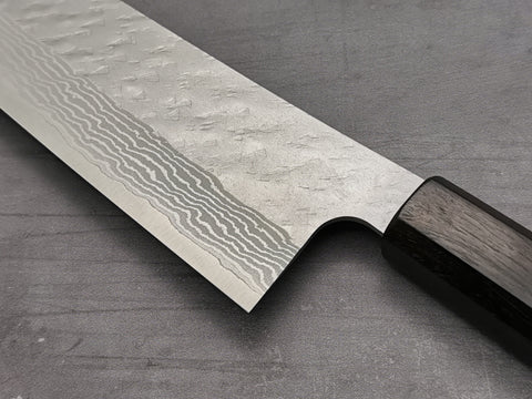 Nigara Hamono VG10 Damascus Kiritsuke Gyuto 210mm