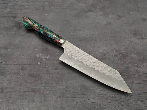 Nigara Hamono SG2 Tsuchime Bunka with Turquoise Handle