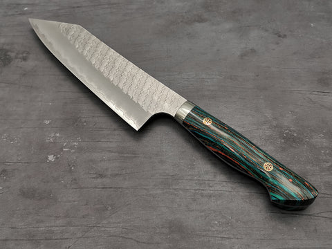 Nigara Hamono SG2 Tsuchime Bunka with Turquoise Handle