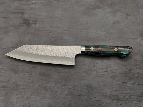 Nigara Hamono SG2 Tsuchime Bunka with Turquoise Handle