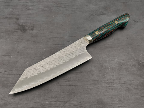 Nigara Hamono SG2 Tsuchime Bunka with Turquoise Handle