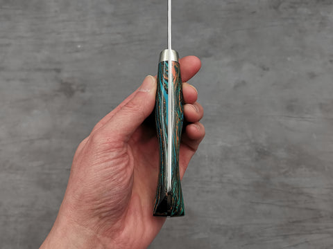 Nigara Hamono SG2 Tsuchime Bunka with Turquoise Handle