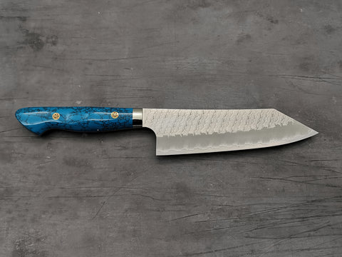 Nigara Hamono SG2 Tsuchime Bunka with Turquoise Handle