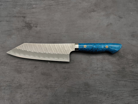 Nigara Hamono SG2 Tsuchime Bunka with Turquoise Handle