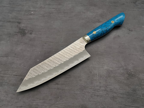 Nigara Hamono SG2 Tsuchime Bunka with Turquoise Handle