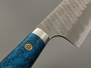 Nigara Hamono SG2 Tsuchime Bunka with Turquoise Handle