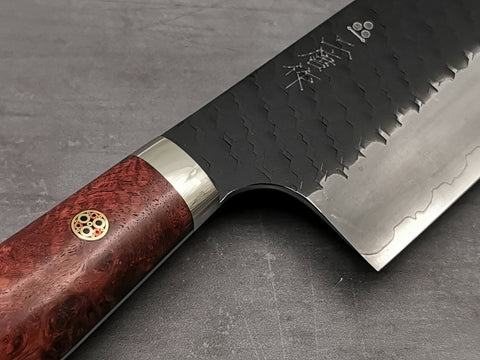 Nigara Hamono SG2 Tsuchime Kiritsuke Nakiri with Karin Wood Handle