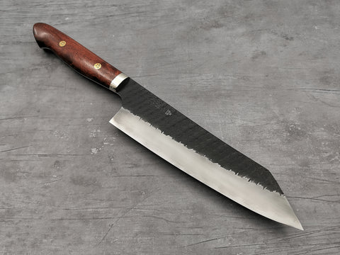 Nigara Hamono SG2 Tsuchime Kiritsuke Gyuto 210mm with Karin Wood Handle