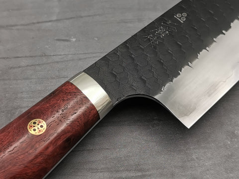 Nigara Hamono SG2 Tsuchime Kiritsuke Gyuto 210mm with Karin Wood Handle