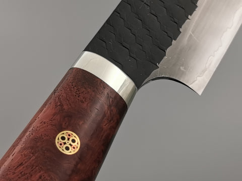 Nigara Hamono SG2 Tsuchime Kiritsuke Sujihiki 255mm with Karin Wood Handle