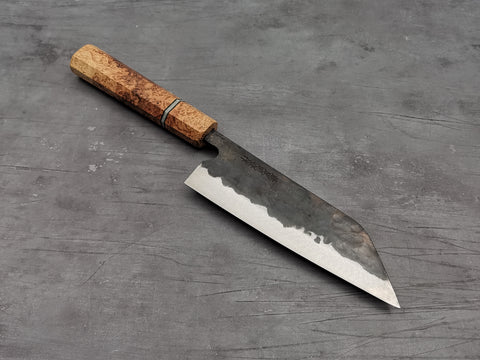 Fujiwara Denka 165mm Santoku with Letshandlethis custom handle