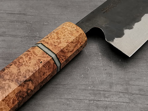 Fujiwara Denka 165mm Santoku with Letshandlethis custom handle