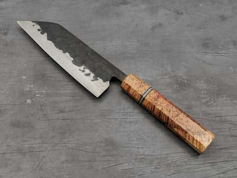 Fujiwara Denka 165mm Santoku with Letshandlethis custom handle