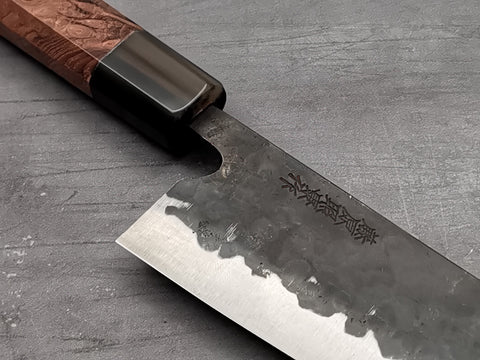 Fujiwara Denka 165mm Santoku with Letshandlethis custom handle