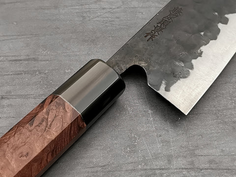 Fujiwara Denka 165mm Santoku with Letshandlethis custom handle