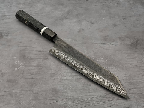 Nigara Hamono Silver 3 Damascus Kiritsuke Gyuto 240mm