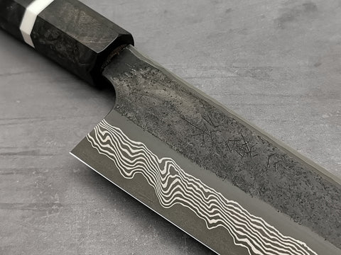 Nigara Hamono Silver 3 Damascus Kiritsuke Gyuto 240mm