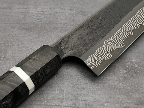 Nigara Hamono Silver 3 Damascus Kiritsuke Gyuto 240mm