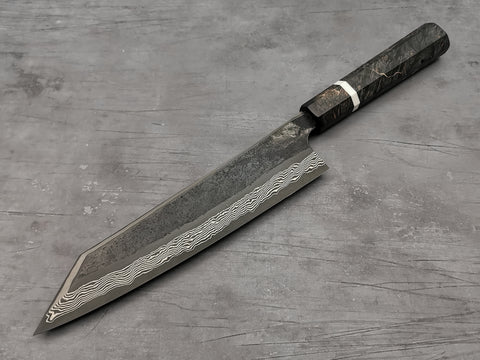 Nigara Hamono Silver 3 Damascus Kiritsuke Gyuto 240mm