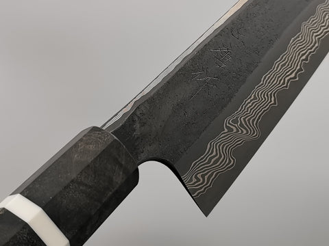 Nigara Hamono Silver 3 Damascus Kiritsuke Gyuto 240mm