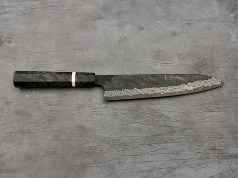 Nigara Hamono Silver 3 Damascus Gyuto 240mm