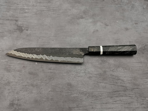 Nigara Hamono Silver 3 Damascus Gyuto 240mm