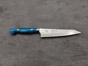 Yu Kurosaki Senko Petty 150mm with turquoise handle