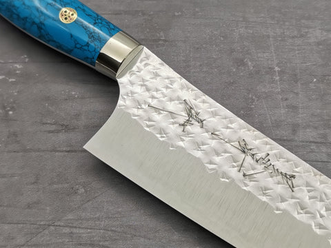 Yu Kurosaki Senko Bunka with turquoise handle