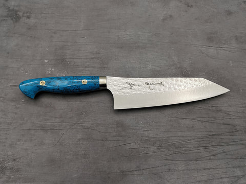 Yu Kurosaki Senko Bunka with turquoise handle