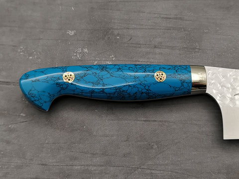 Yu Kurosaki Senko Bunka with turquoise handle